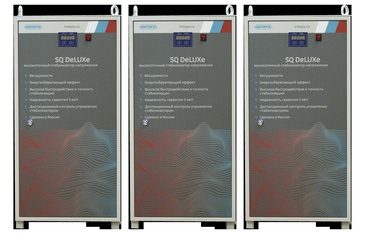 Трехфазный комплект 150 кВА из стабилизаторов PS50000SQ-DeLUXe-25